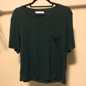 Wilfred slouchy green t shirt